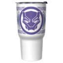 Marvel: Black Panther: Wakanda Forever Purple Logo  Adult Stainless Steel Tumbler w/Lid