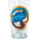 Marvel: Thor: Love and Thunder Cracked Mjolnir Badge  Adult Tritan Drinking Cup