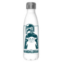Star Wars: The Mandalorian Cute Silhouette  Adult Stainless Steel Water Bottle
