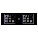 Marvel Hawkeye Put a Bow On It  Adult Stainless Steel Tumbler w/Lid