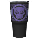 Marvel: Black Panther: Wakanda Forever Purple Logo  Adult Stainless Steel Tumbler w/Lid