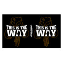 Star Wars: The Mandalorian The Way Silhouette  Adult Stainless Steel Water Bottle