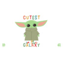 Star Wars: The Mandalorian The Child Cutest in the Galaxy  Adult Stainless Steel Water Bottle