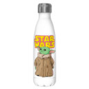 Star Wars: The Mandalorian The Child Retro Logo Stance  Adult Stainless Steel Water Bottle