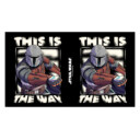 Star Wars: The Mandalorian This is The Way Mando  Adult Stainless Steel Water Bottle