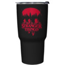 Stranger Things Bike Ride Silhouettes  Adult Stainless Steel Tumbler w/Lid