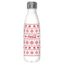Coca Cola Christmas Logo Sweater Print  Adult Stainless Steel Water Bottle