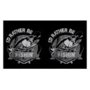 Lost Gods I'd Rather Be Fishin'  Adult Stainless Steel Water Bottle