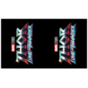 Marvel: Thor: Love and Thunder Main Theme  Adult Stainless Steel Water Bottle