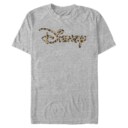 Men's Disney Logo Leopard Fill Short Sleeve T-Shirt