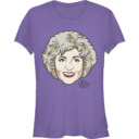 Junior's Rose Bigface Short Sleeve T-Shirt