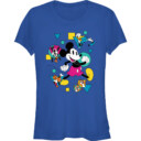 Junior's Mickey Friends 90s Short Sleeve T-Shirt