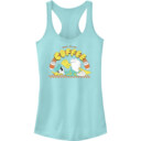 Junior's But First Coffee Racerback Tank Top