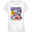 Junior's Best Day Comic Short Sleeve T-Shirt