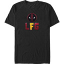 Men's LFG Deadpool Head Short Sleeve T-Shirt