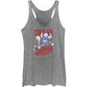 Junior's Free To Sparkle Racerback Tank Top