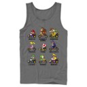 Men's Nintendo Mario Kart Cast  Adult Tank Top
