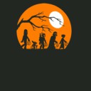 Men's Star Wars Halloween Characters Trick or Treat  Adult Long Sleeve Shirt