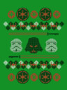 Men's Star Wars Ugly Christmas Darth Vader  Adult T-Shirt