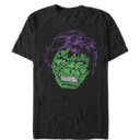 Men's Marvel St. Patrick's Day Hulk Face  Adult T-Shirt