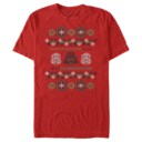 Men's Star Wars Ugly Christmas Darth Vader  Adult T-Shirt