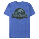 Men's Jurassic World Water Ripple Logo  Adult T-Shirt