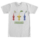 Men's Nintendo Three Pikmins in a Row  Adult T-Shirt