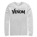 Men's Marvel Venom Film Bold Logo  Adult Long Sleeve Shirt
