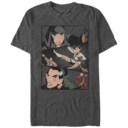 Men's Mulan Battle Panels  Adult T-Shirt