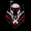 Men's Star Wars Boba Fett No Threats Only Promises  Adult T-Shirt