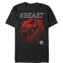 Men's Jurassic World #Beast T. Rex  Adult T-Shirt