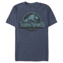 Men's Jurassic World Water Ripple Logo  Adult T-Shirt