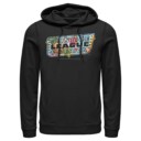 Men's Justice League Dragon Fruit Logo  Adult Pull Over Hoodie