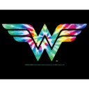 Men's Justice League Tie Dye Logo  Adult Pull Over Hoodie