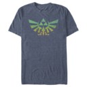 Men's Nintendo Legend of Zelda Natural Triforce  Adult T-Shirt