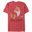 Men's Snow White and the Seven Dwarves #Sleepy  Adult T-Shirt