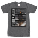 Men's Marvel Winter Soldier Rain  Adult T-Shirt