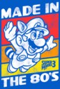 Men's Nintendo Raccoon Mario Made in the 80's  Adult T-Shirt