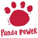 Men's Turning Red Panda Power Paw Print  Adult T-Shirt