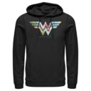 Men's Justice League Dragon Fruit Logo  Adult Pull Over Hoodie