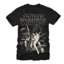 Men's Star Wars Classic Poster  Adult T-Shirt