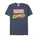 Men's Marvel Classic Distressed Logo  Adult T-Shirt