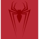 Men's Marvel Spider-Man Icon Badge  Adult Pull Over Hoodie