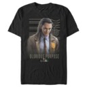 Men's Marvel Loki Glorious Purpose  Adult T-Shirt