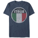Men's Lost Gods Italy Flag Circle  Adult T-Shirt