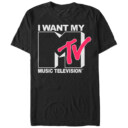 Men's MTV I Want My Music Television  Adult T-Shirt