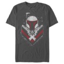 Men's Star Wars Boba Fett No Threats Only Promises  Adult T-Shirt