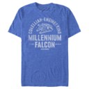 Men's Star Wars Millennium Falcon Corellian Engineering Adult T-Shirt