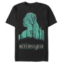 Men's Star Wars Darth Vader Forest Helmet Adult T-Shirt