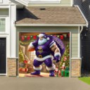 Stocktee Minnesota Vikings Santa Welcomes Limited Edition Garage Cover Christmas Season NEW154427